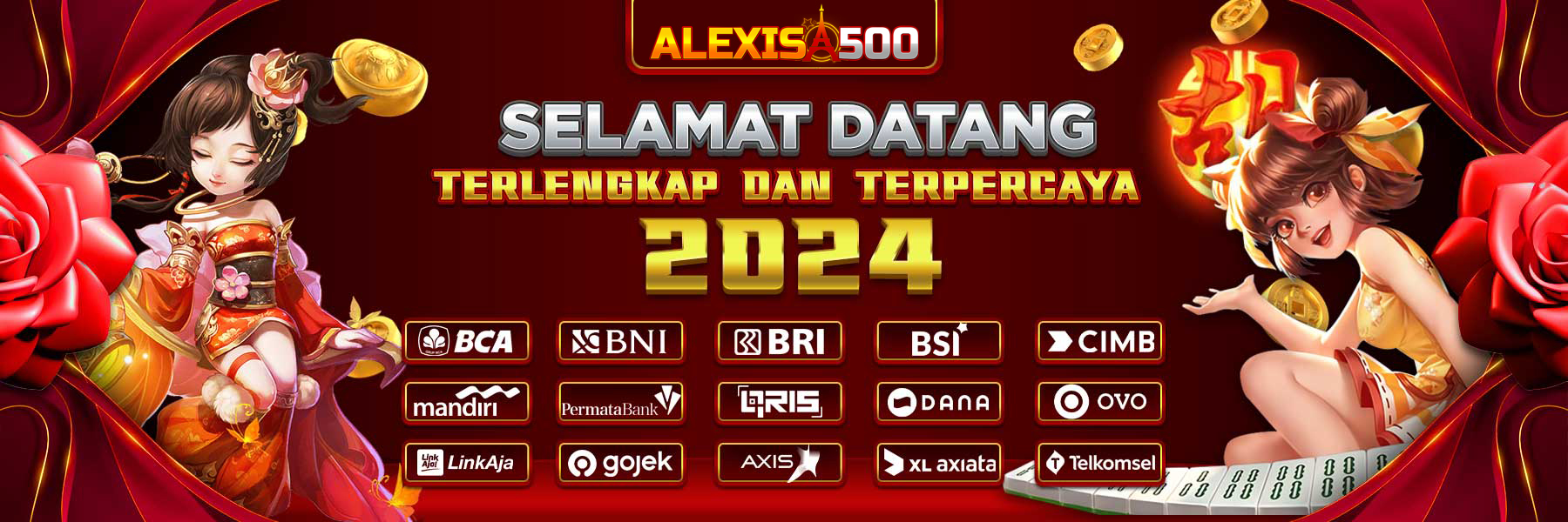 ALEXIS500 Link Slot Gacor Terbaru 2024 di Indonesia