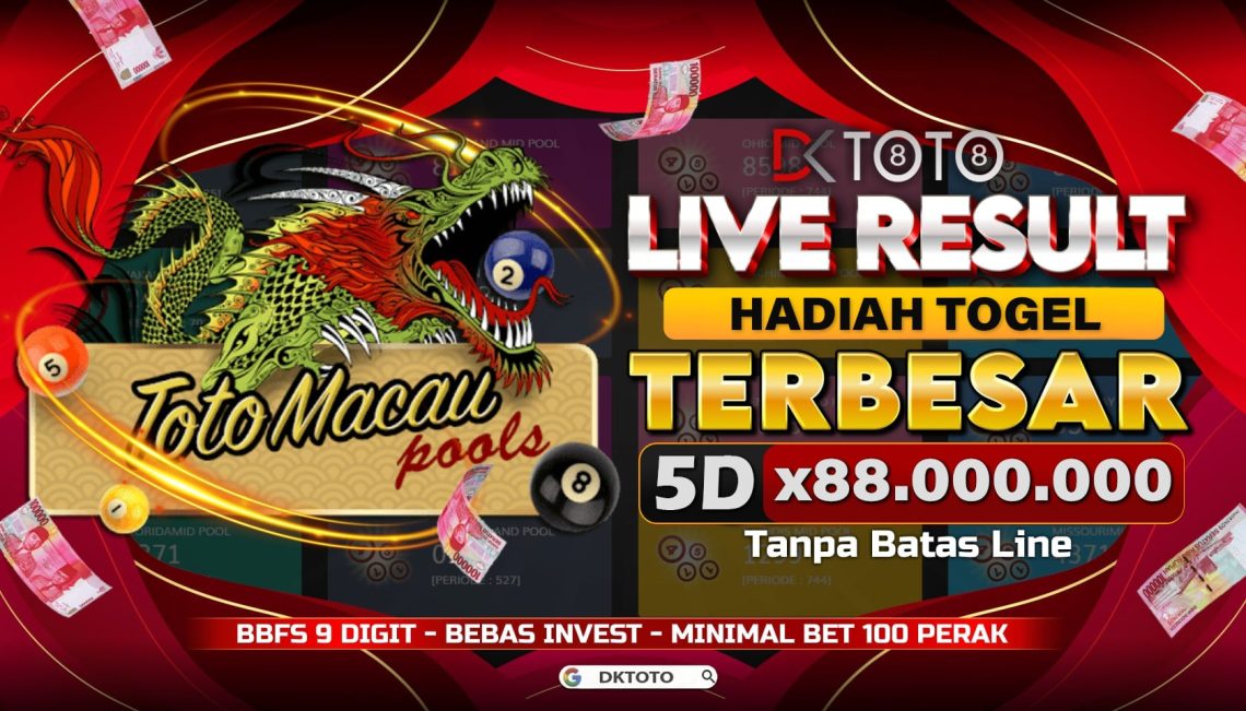 DKTOTO Sebagai Bandar Toto Macau 5D Terpercaya